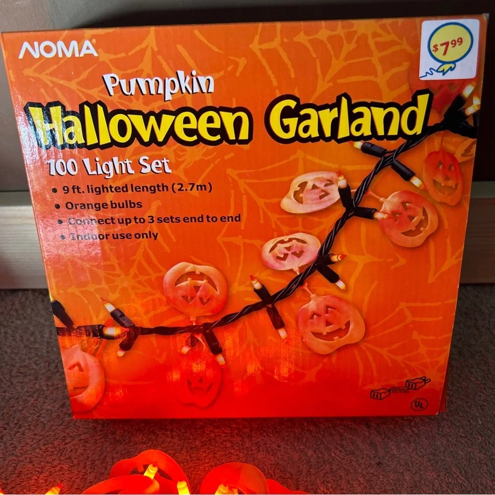Halloween Lights Garland